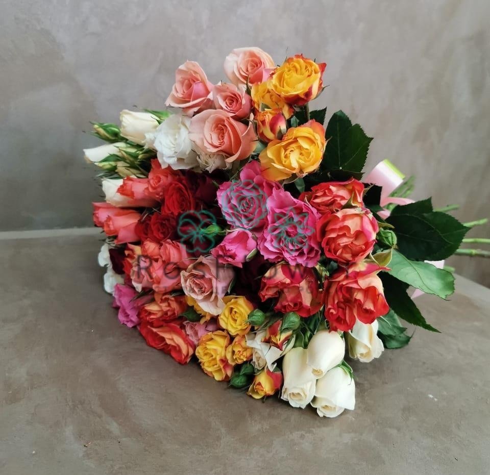 Букет цветов из: Розы в Сиверском