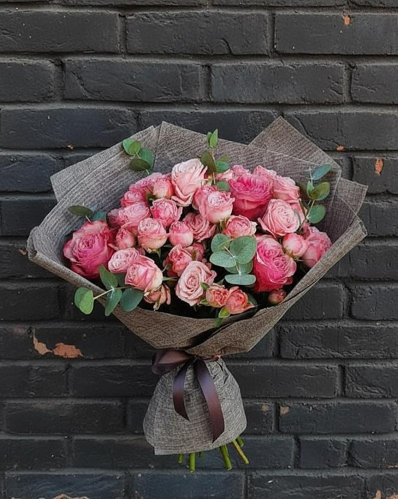 Букет цветов из: Розы в Сиверском