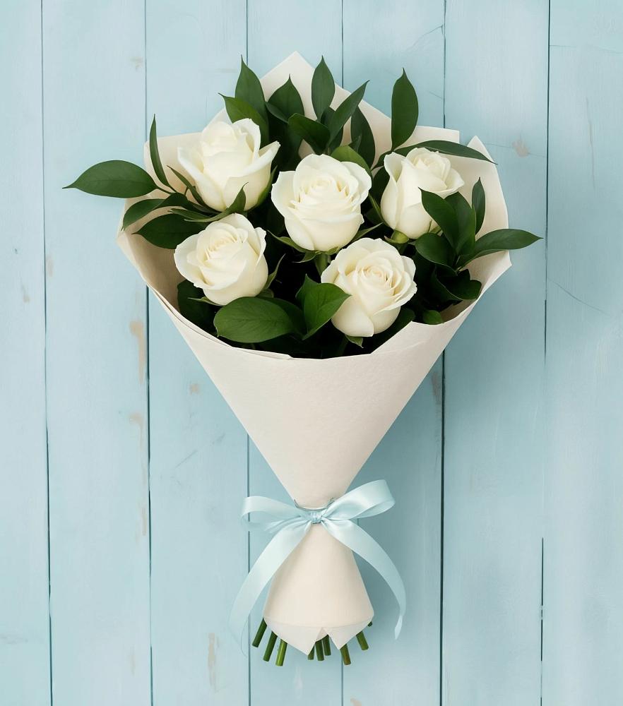 Букет цветов из: Розы в Сиверском