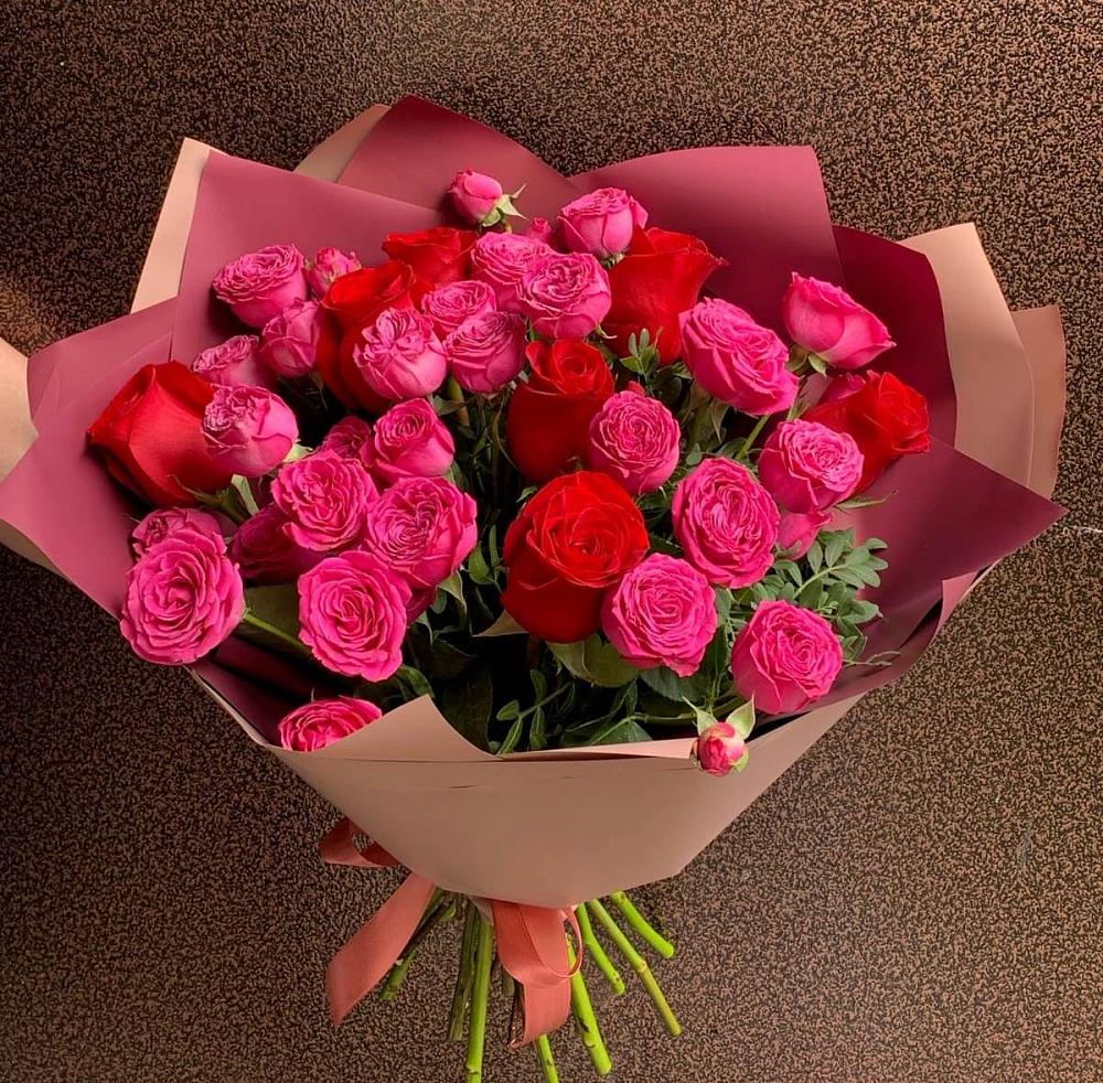 Букет В объятьях нежности в Сиверском