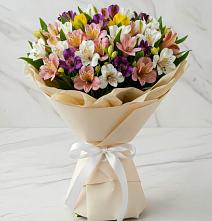 Букет цветов из:  Альстромерии #REPLACE_PRED# Сиверском