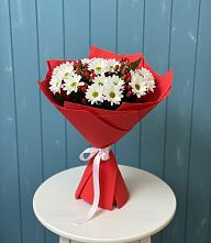 Букет цветов из:  Хризантемы #REPLACE_PRED# Сиверском