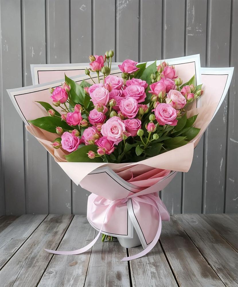 Букет Розовый кустик в Сиверском