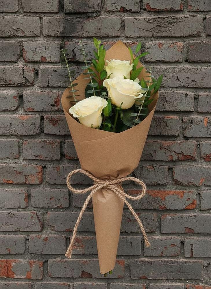 Букет цветов из: Розы в Сиверском