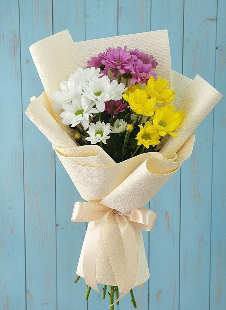 Букет цветов из: Хризантемы в Сиверском