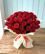 Букет 29 Красных роз в Сиверском