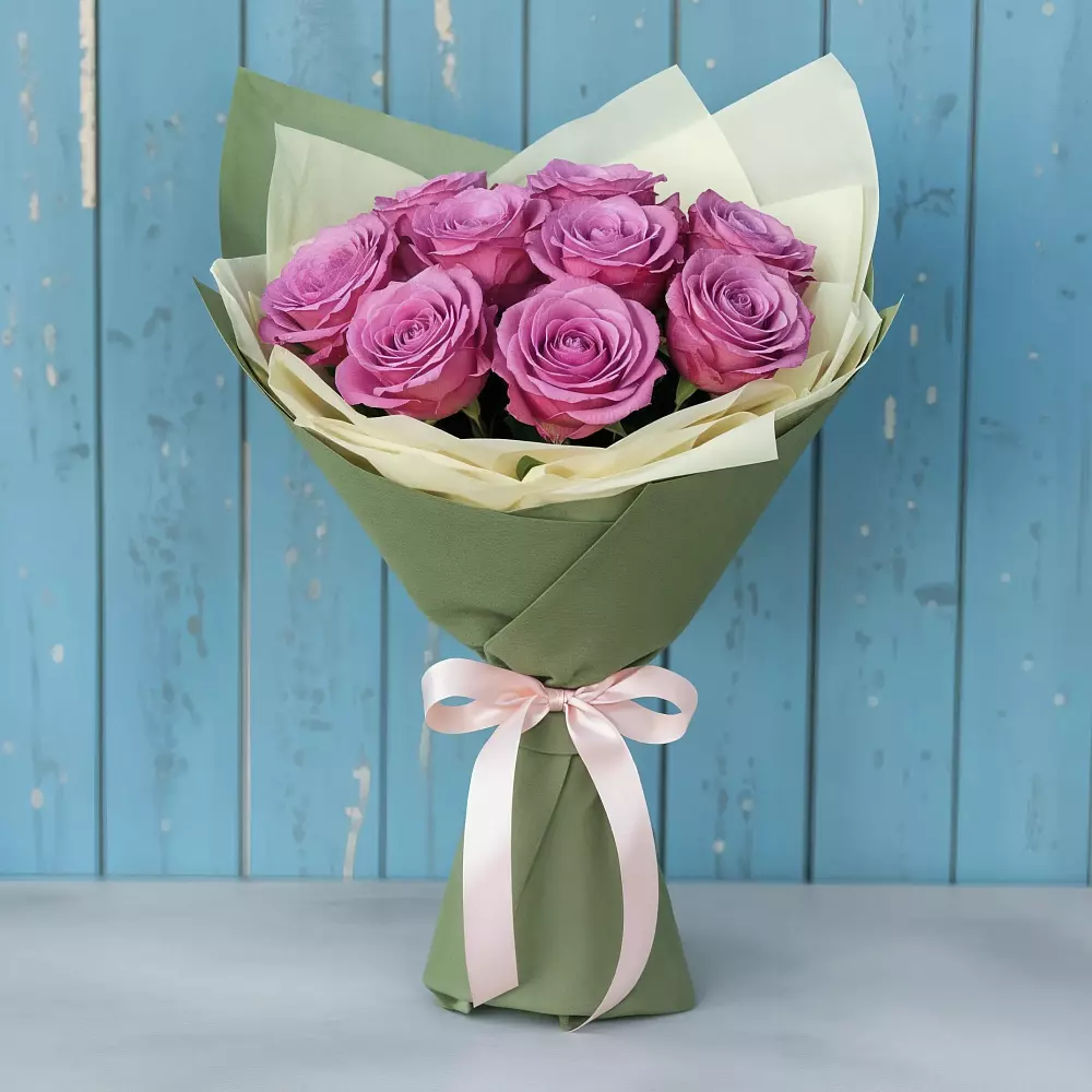 Букет Розы Фёрст Леди в Сиверском