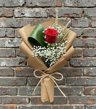 Букет цветов из:  Розы в Сиверском