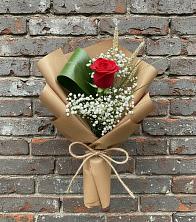 Букет цветов из:  Розы в Сиверском