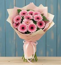 Букет цветов из:  Герберы в Сиверском