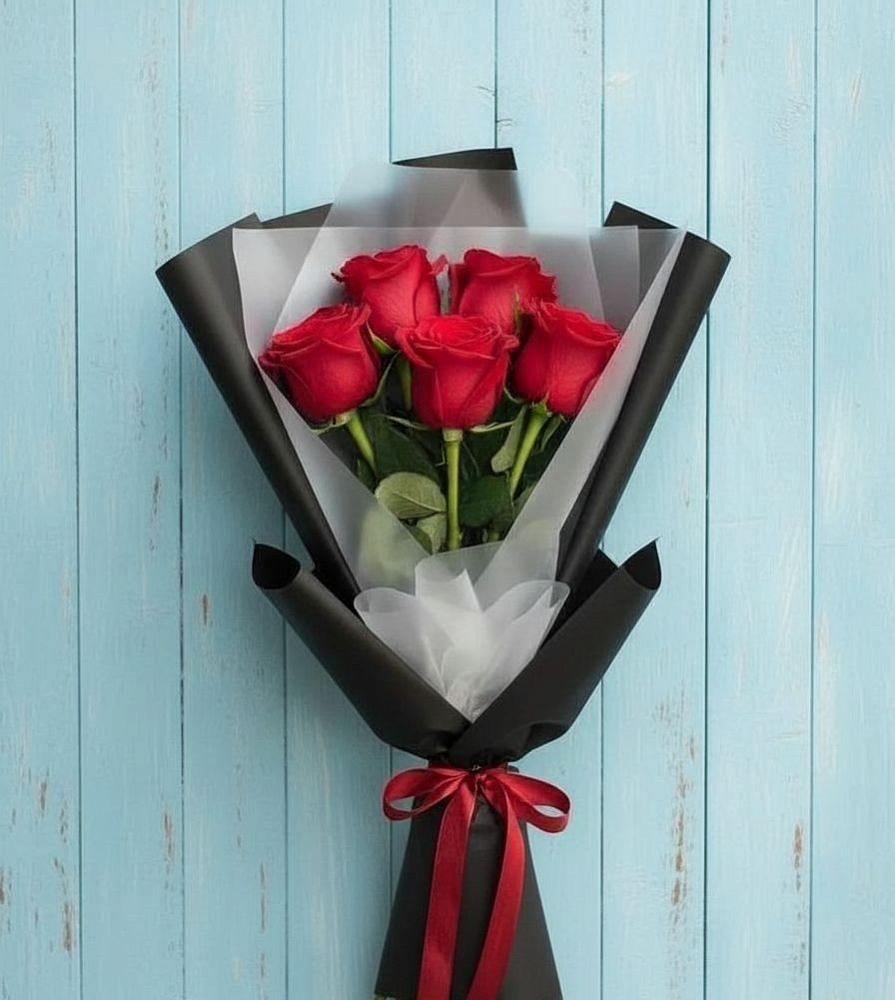 Букет цветов из: Розы в Сиверском