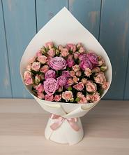 Букет цветов из:  Розы #REPLACE_PRED# Сиверском